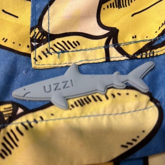 2 Pair Boys Swim Trunks XS and 6-7 Alligator and Bananas fabric - Picture 7 of 8